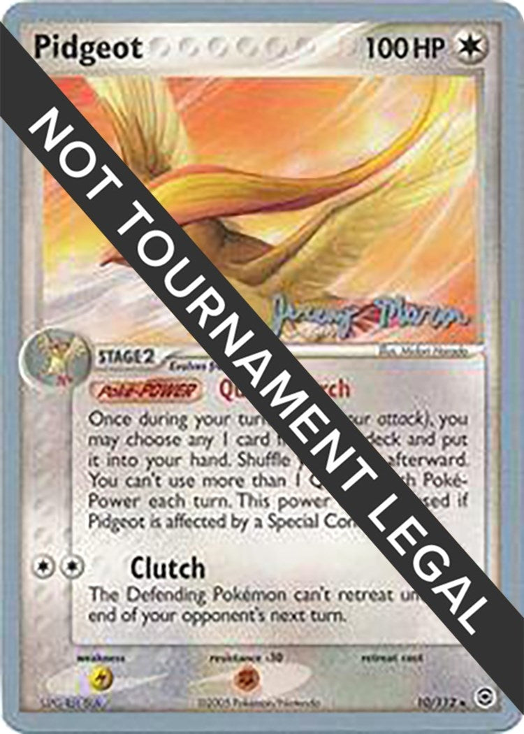 Image for Pidgeot - 2005 (Jeremy Maron) (World Championship Decks) (10/112) - Pokemon