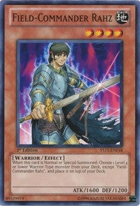 Image for Field-Commander Rahz (Starter Deck: Dawn of the Xyz) (YS11-EN018) - YuGiOh