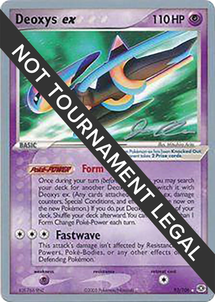 Image for Deoxys ex - 2006 (Jason Klaczynski) (World Championship Decks) (93/106) - Pokemon