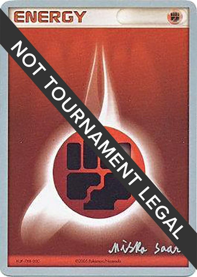 Image for Fighting Energy - 2006 (Miska Saari) (World Championship Decks) - Pokemon