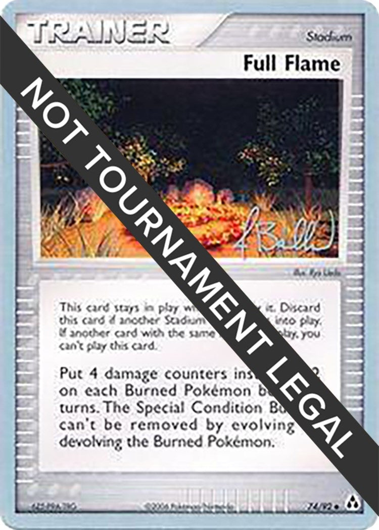 Image for Full Flame - 2006 (Jimmy Ballard) (World Championship Decks) (74/92) - Pokemon