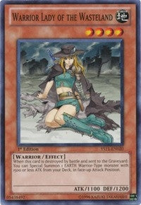 Image for Warrior Lady of the Wasteland (Starter Deck: Dawn of the Xyz) (YS11-EN020) - YuGiOh