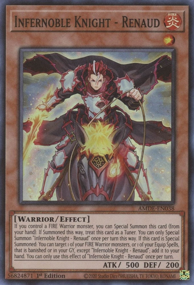 Image for Infernoble Knight - Renaud (Amazing Defenders) (AMDE-EN038) - YuGiOh