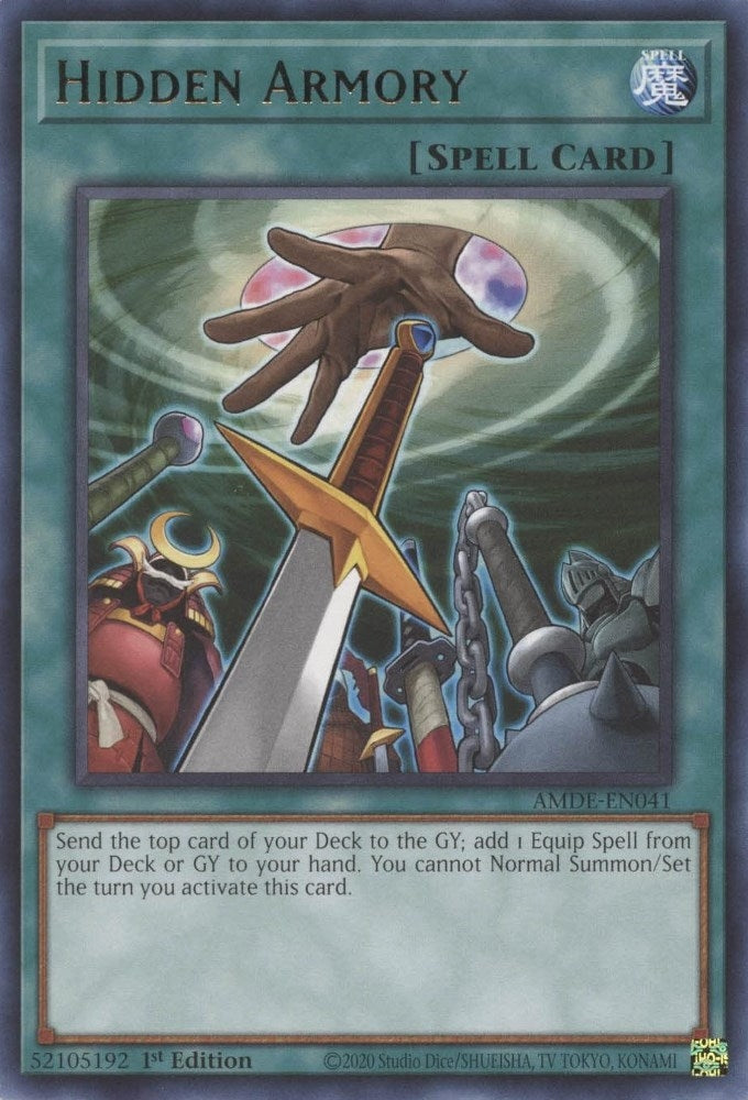 Image for Hidden Armory (Amazing Defenders) (AMDE-EN041) - YuGiOh