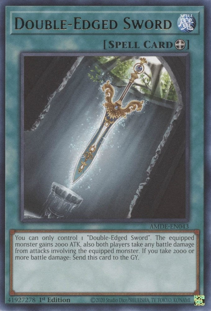 Image for Double-Edged Sword (Amazing Defenders) (AMDE-EN043) - YuGiOh