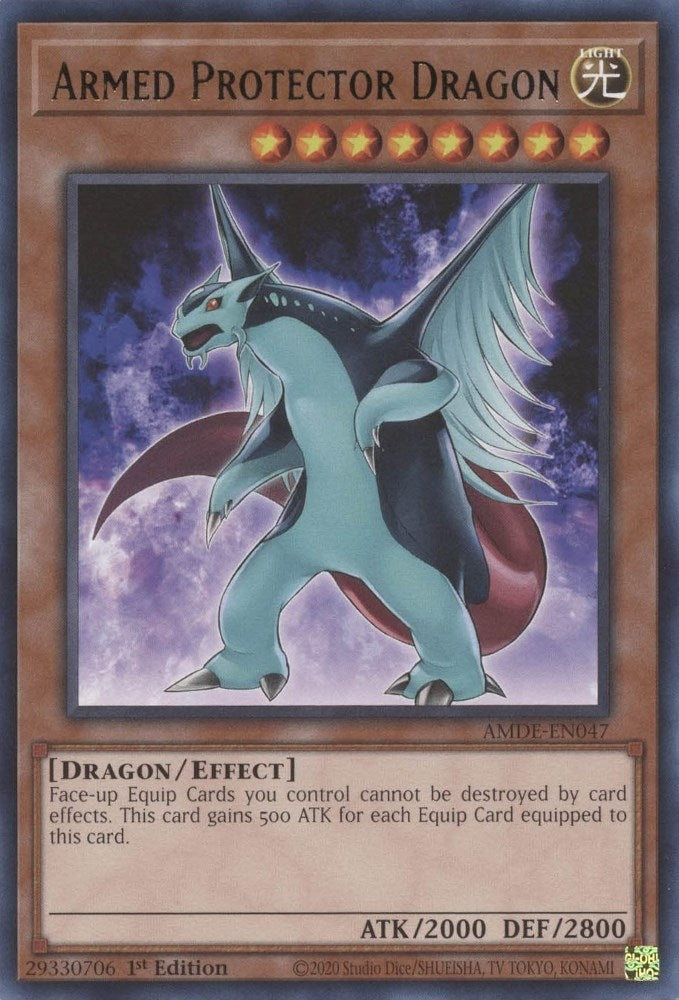 Image for Armed Protector Dragon (Amazing Defenders) (AMDE-EN047) - YuGiOh