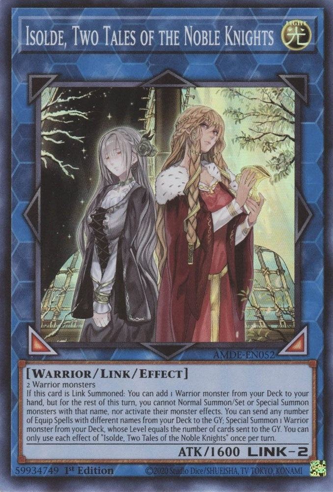 Image for Isolde, Two Tales of the Noble Knights (Amazing Defenders) (AMDE-EN052) - YuGiOh