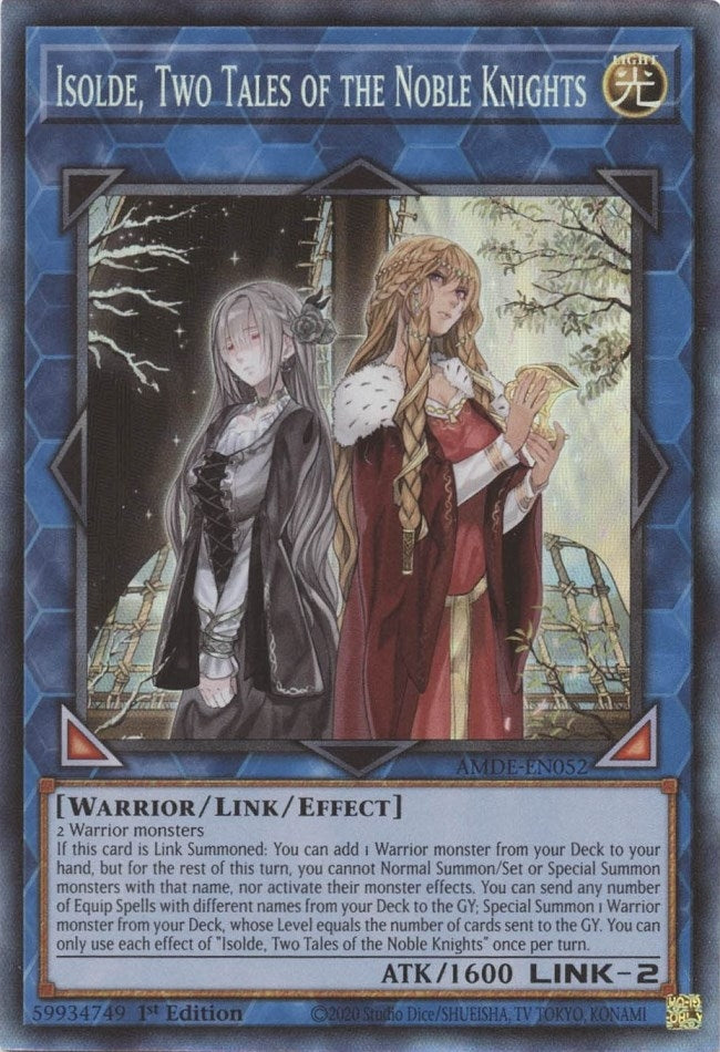 Image for Isolde, Two Tales of the Noble Knights (CR) (Amazing Defenders) (AMDE-EN052) - YuGiOh
