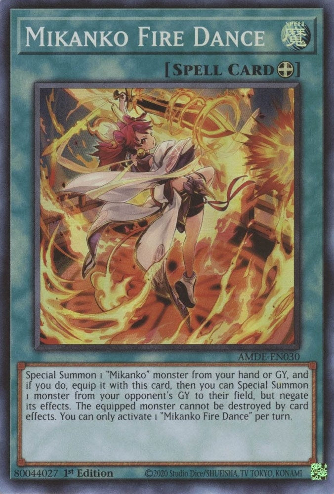 Image for Mikanko Fire Dance (Amazing Defenders) (AMDE-EN030) - YuGiOh