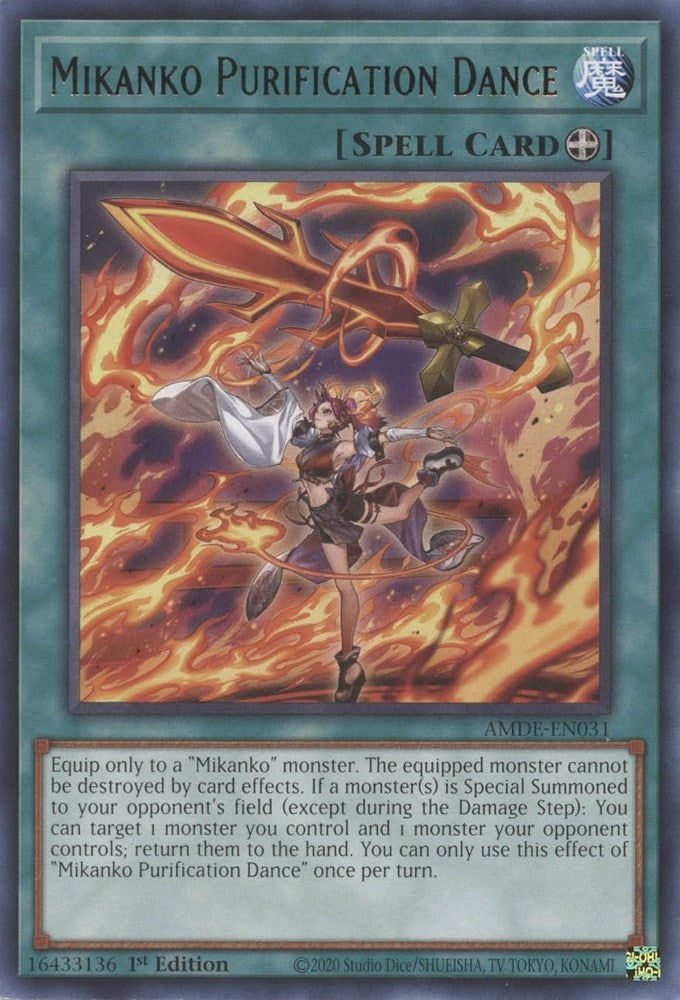 Image for Mikanko Purification Dance (Amazing Defenders) (AMDE-EN031) - YuGiOh