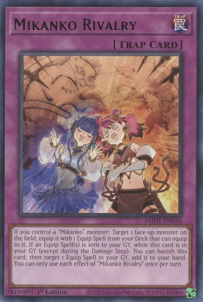 Image for Mikanko Rivalry (Amazing Defenders) (AMDE-EN036) - YuGiOh