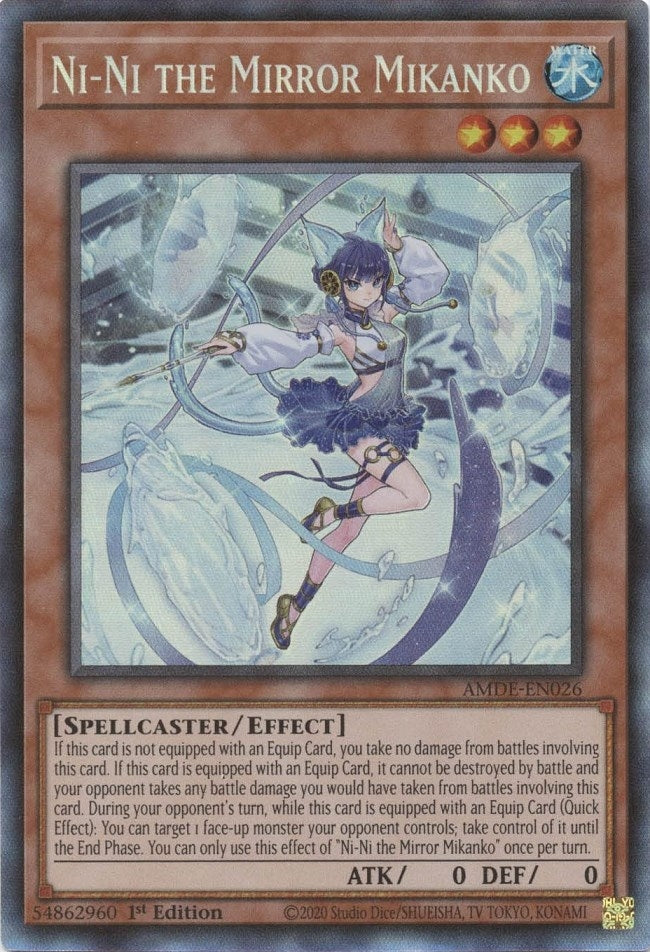 Image for Ni-Ni the Mirror Mikanko (CR) (Amazing Defenders) (AMDE-EN026) - YuGiOh