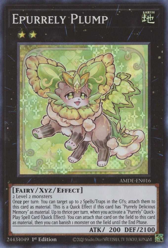 Image for Epurrely Plump (Amazing Defenders) (AMDE-EN016) - YuGiOh