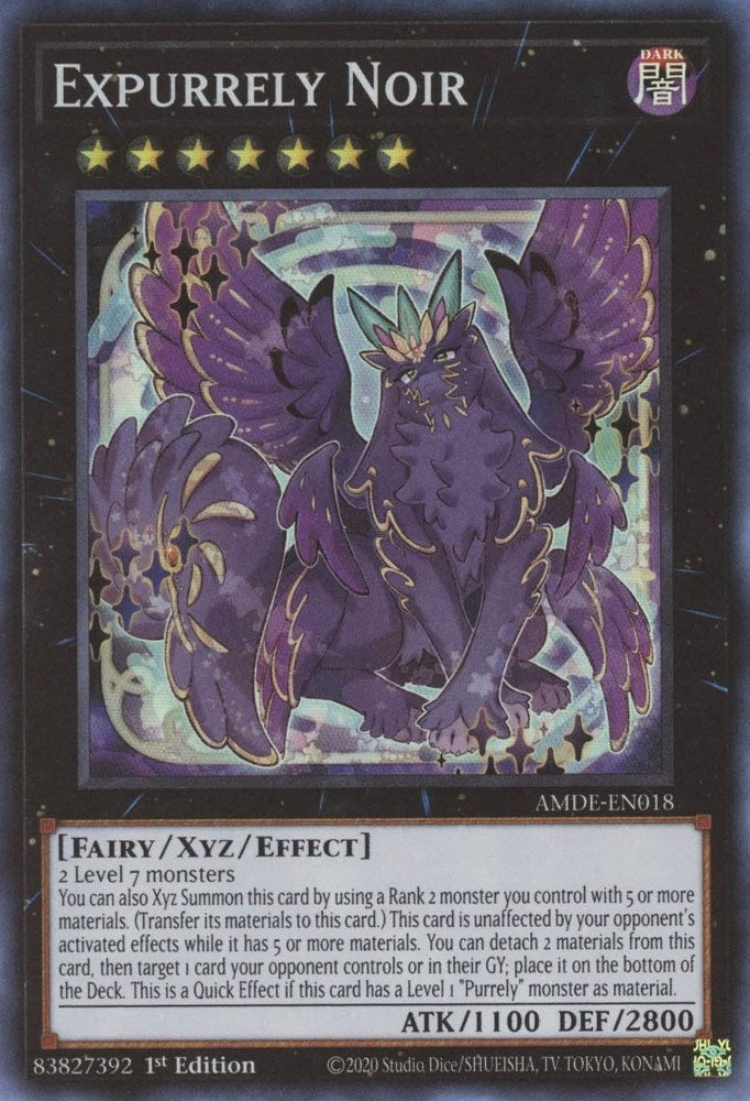 Image for Expurrely Noir (Amazing Defenders) (AMDE-EN018) - YuGiOh