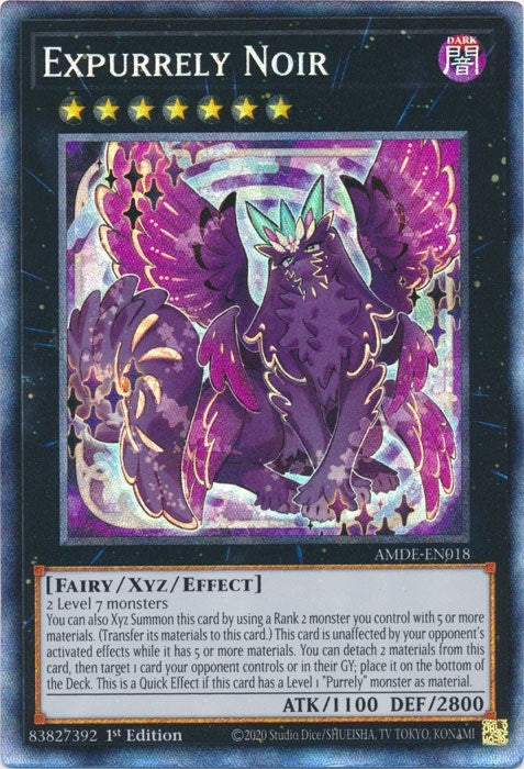Image for Expurrely Noir (CR) (Amazing Defenders) (AMDE-EN018) - YuGiOh