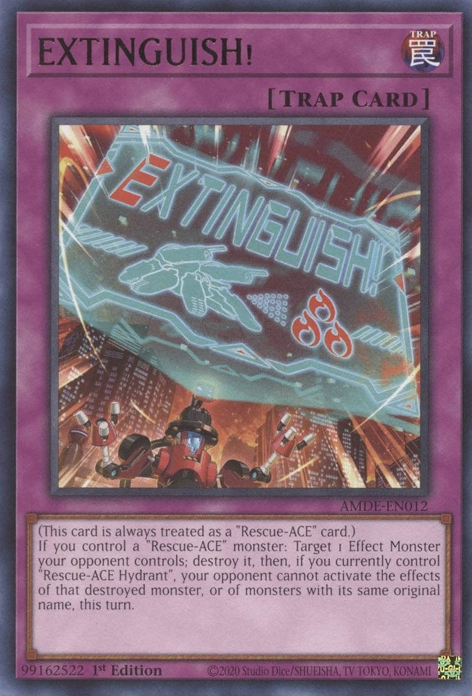 Image for EXTINGUISH! (Amazing Defenders) (AMDE-EN012) - YuGiOh