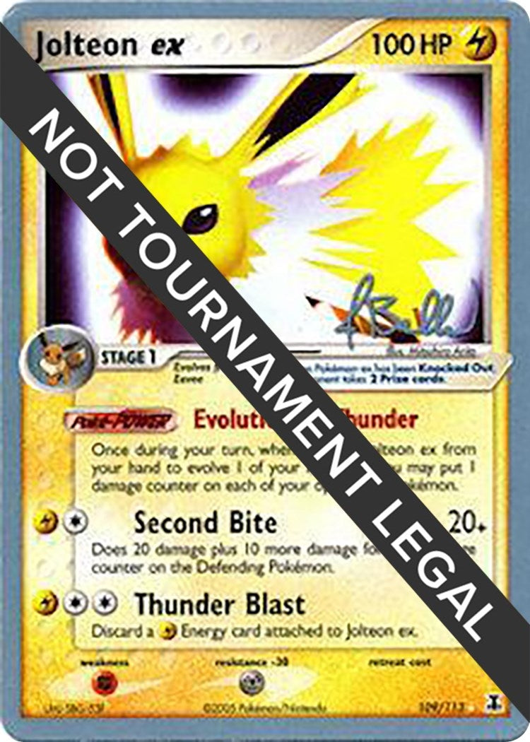 Image for Jolteon ex - 2006 (Jimmy Ballard) (World Championship Decks) (109/113) - Pokemon