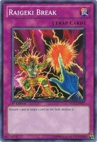 Image for Raigeki Break (Starter Deck: Dawn of the Xyz) (YS11-EN037) - YuGiOh
