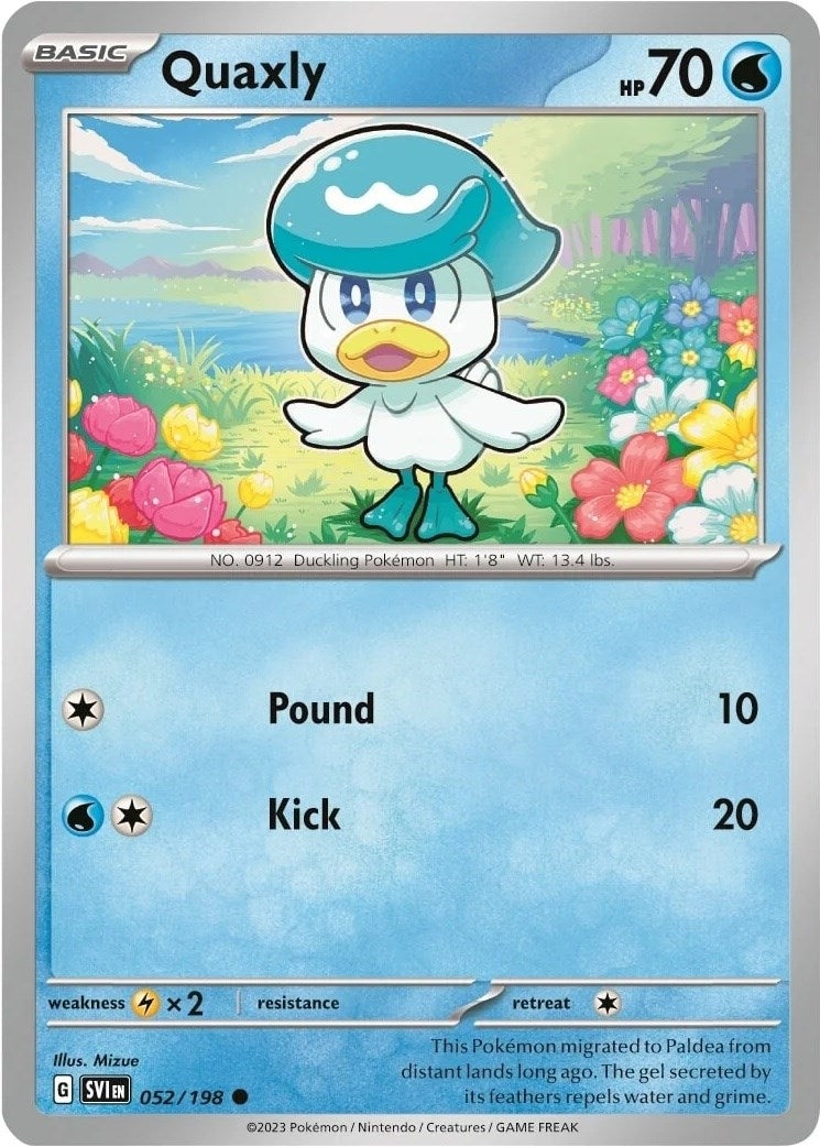 Image for Quaxly - 052/198 (Mirage Holo) (Miscellaneous Cards & Products) (052/198) - Pokemon