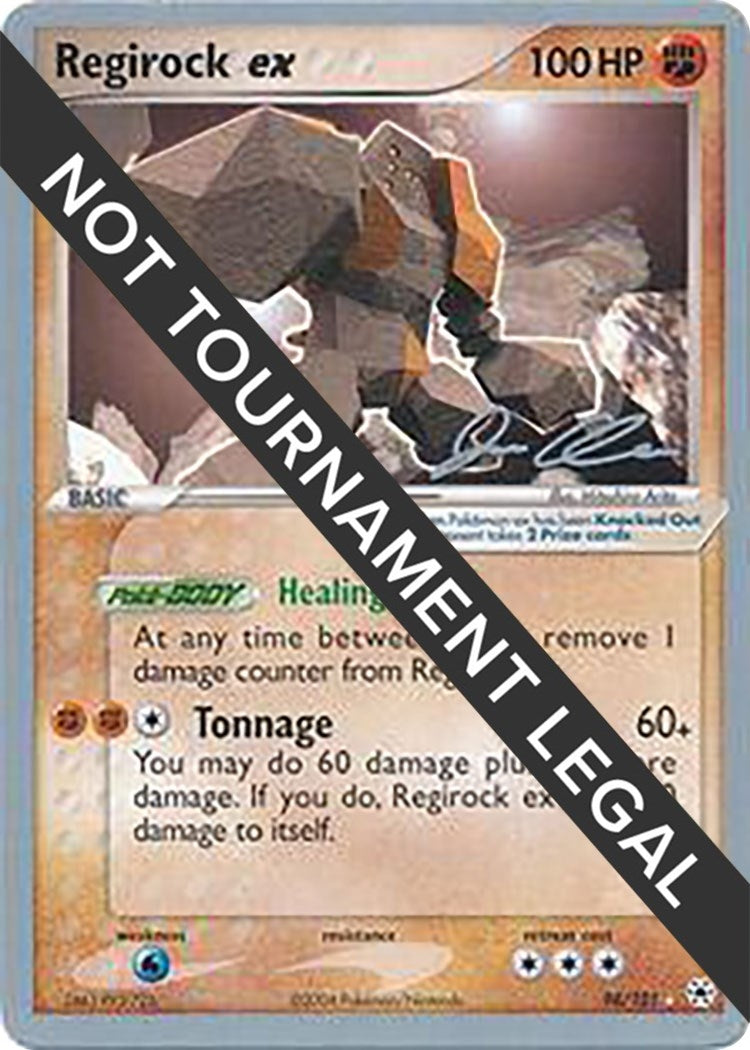 Image for Regirock ex - 2006 (Jason Klaczynski) (World Championship Decks) (98/101) - Pokemon