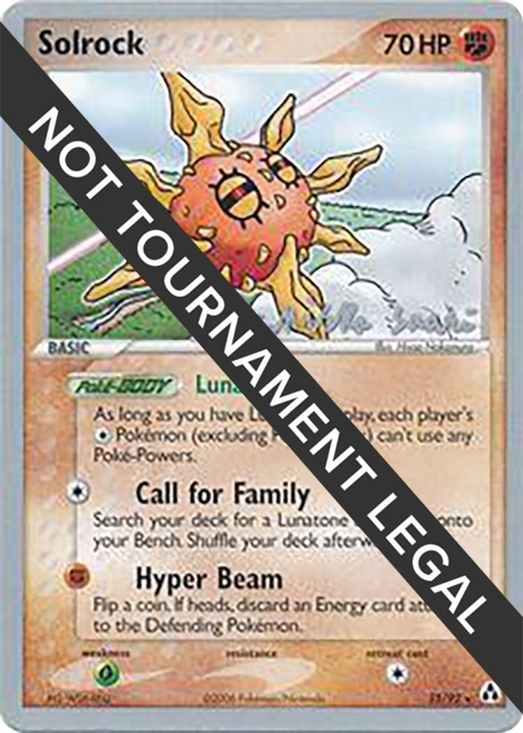 Image for Solrock (25) - 2006 (Miska Saari) (World Championship Decks) (25/92) - Pokemon