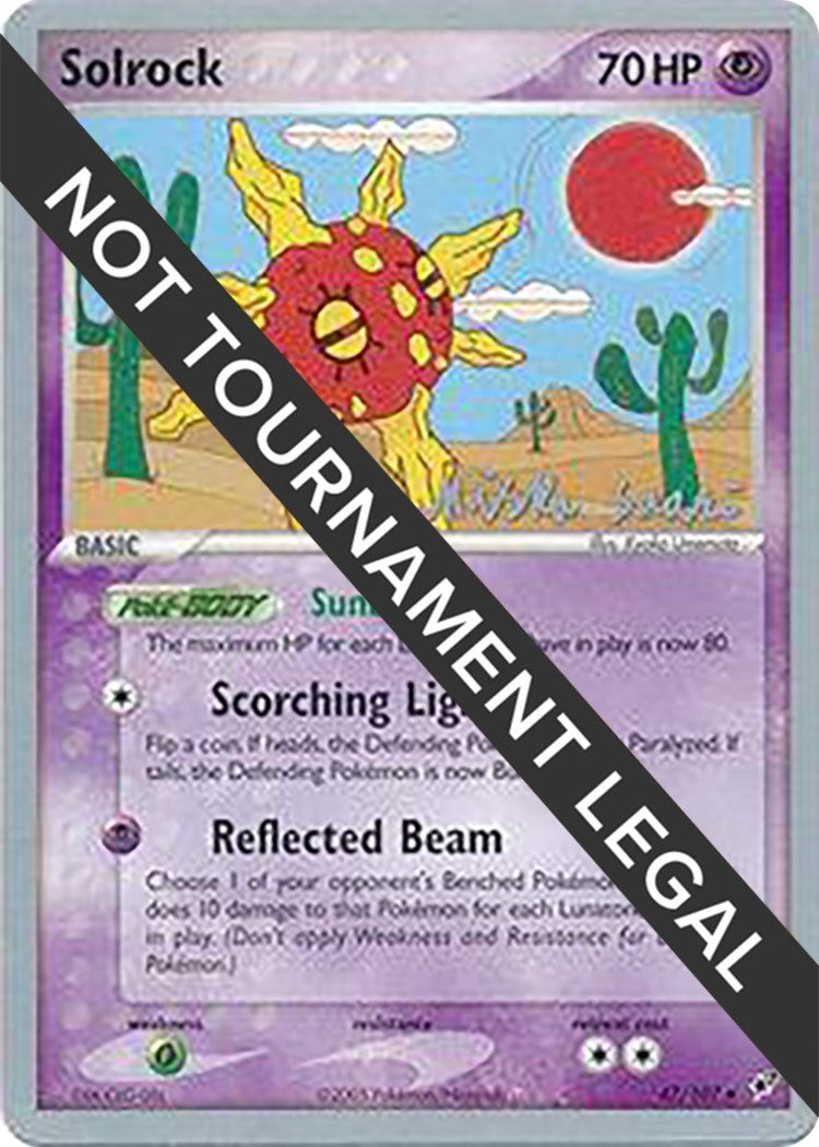 Image for Solrock (47) - 2006 (Miska Saari) (World Championship Decks) (47/107) - Pokemon
