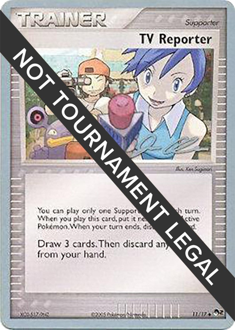 Image for TV Reporter - 2006 (Jason Klaczynski) (World Championship Decks) (11/17) - Pokemon