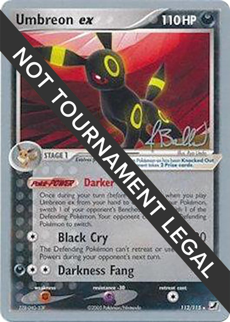 Image for Umbreon ex - 2006 (Jimmy Ballard) (World Championship Decks) (112/115) - Pokemon
