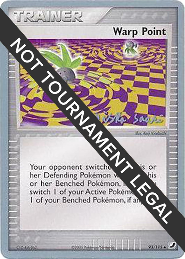 Image for Warp Point - 2006 (Miska Saari) (World Championship Decks) (93/115) - Pokemon