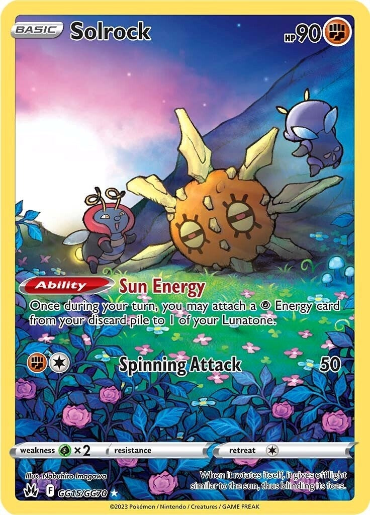 Image for Solrock (Crown Zenith: Galarian Gallery) (GG15/GG70) - Pokemon