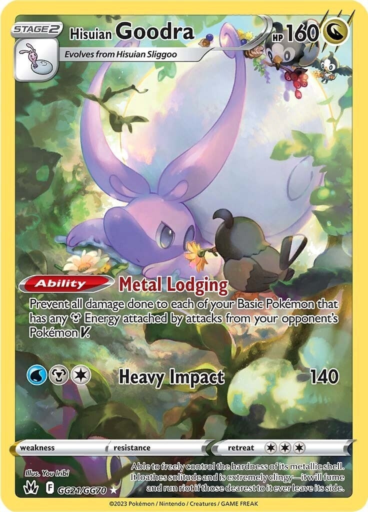 Image for Hisuian Goodra (Crown Zenith: Galarian Gallery) (GG21/GG70) - Pokemon