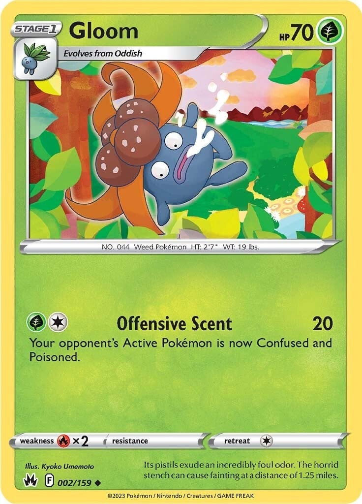 Image for Gloom (Crown Zenith) (002/159) - Pokemon
