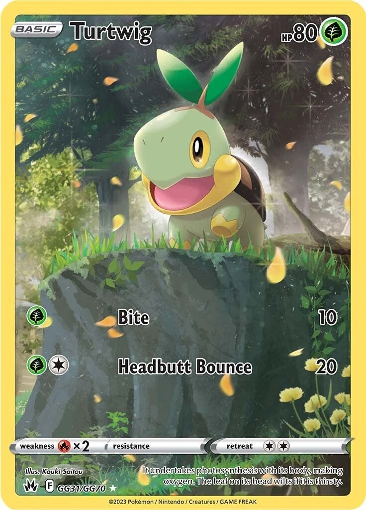 Image for Turtwig (Crown Zenith: Galarian Gallery) (GG31/GG70) - Pokemon