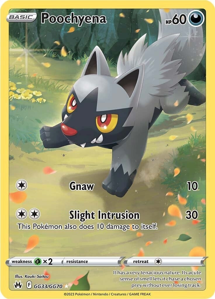 Image for Poochyena (Crown Zenith: Galarian Gallery) (GG33/GG70) - Pokemon