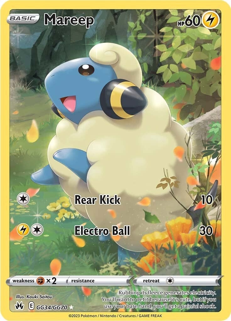 Image for Mareep (Crown Zenith: Galarian Gallery) (GG34/GG70) - Pokemon