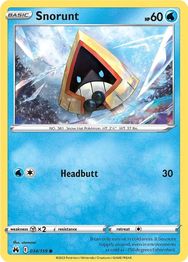 Image for Snorunt (Crown Zenith) (034/159) - Pokemon
