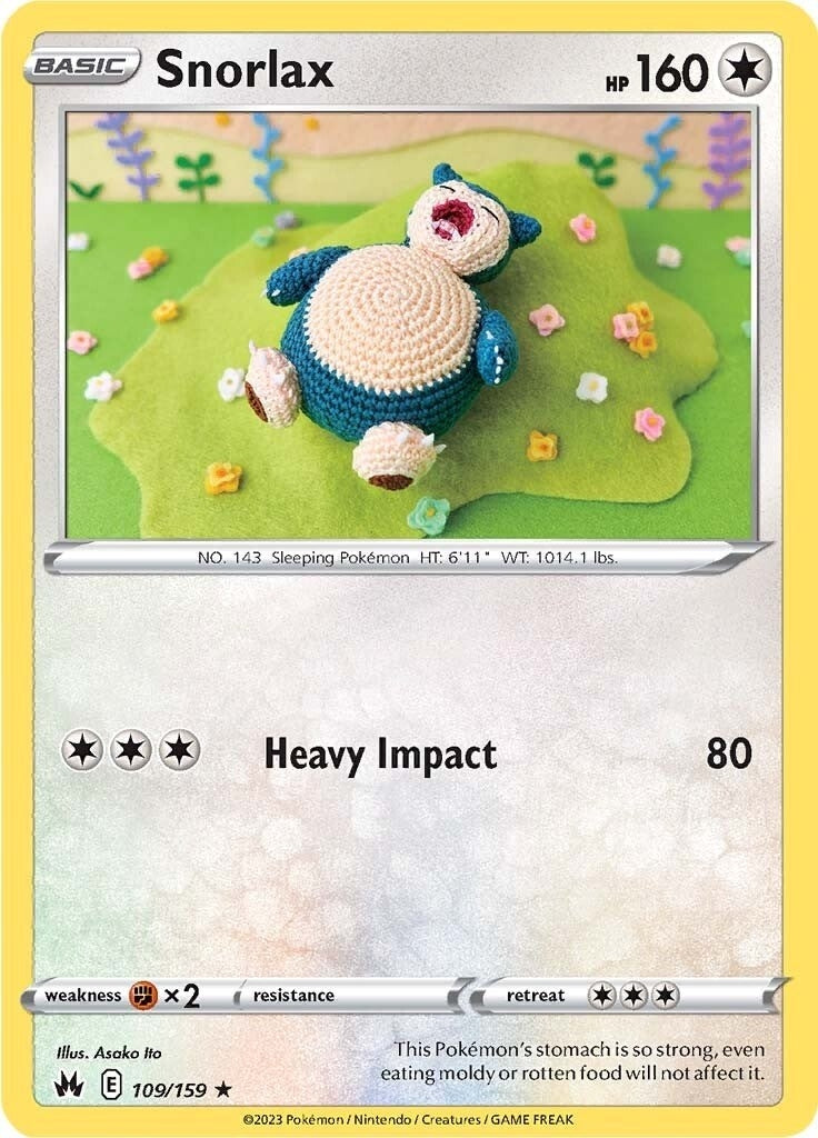Image for Snorlax (Crown Zenith) (109/159) - Pokemon