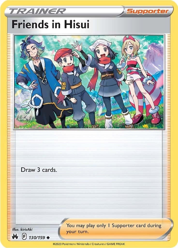 Image for Friends in Hisui (Crown Zenith) (130/159) - Pokemon
