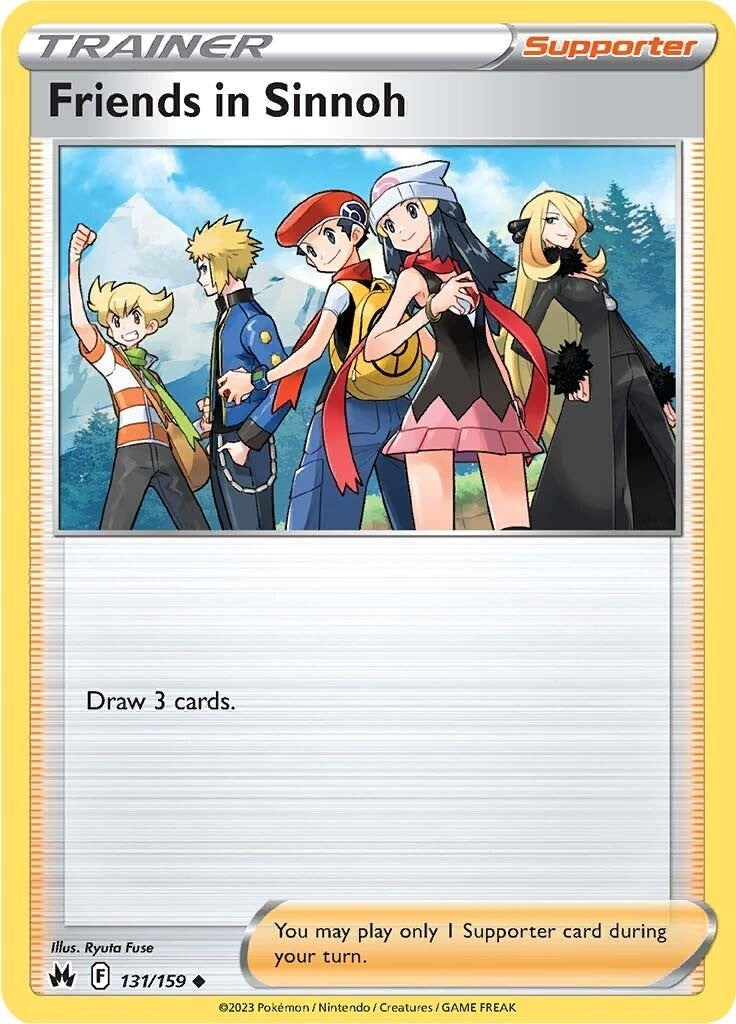 Image for Friends in Sinnoh (Crown Zenith) (131/159) - Pokemon
