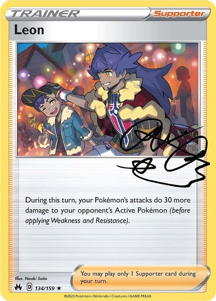 Image for Leon (Crown Zenith) (134/159) - Pokemon