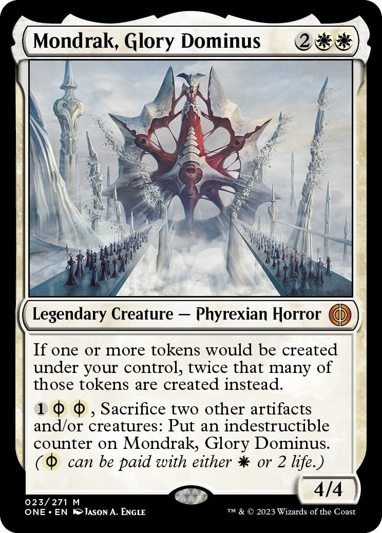 Image for Mondrak, Glory Dominus (Phyrexia: All Will Be One) (23) - Magic: The Gathering