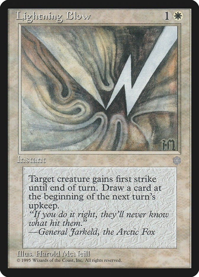 Image for Lightning Blow (Ice Age) - Magic: The Gathering
