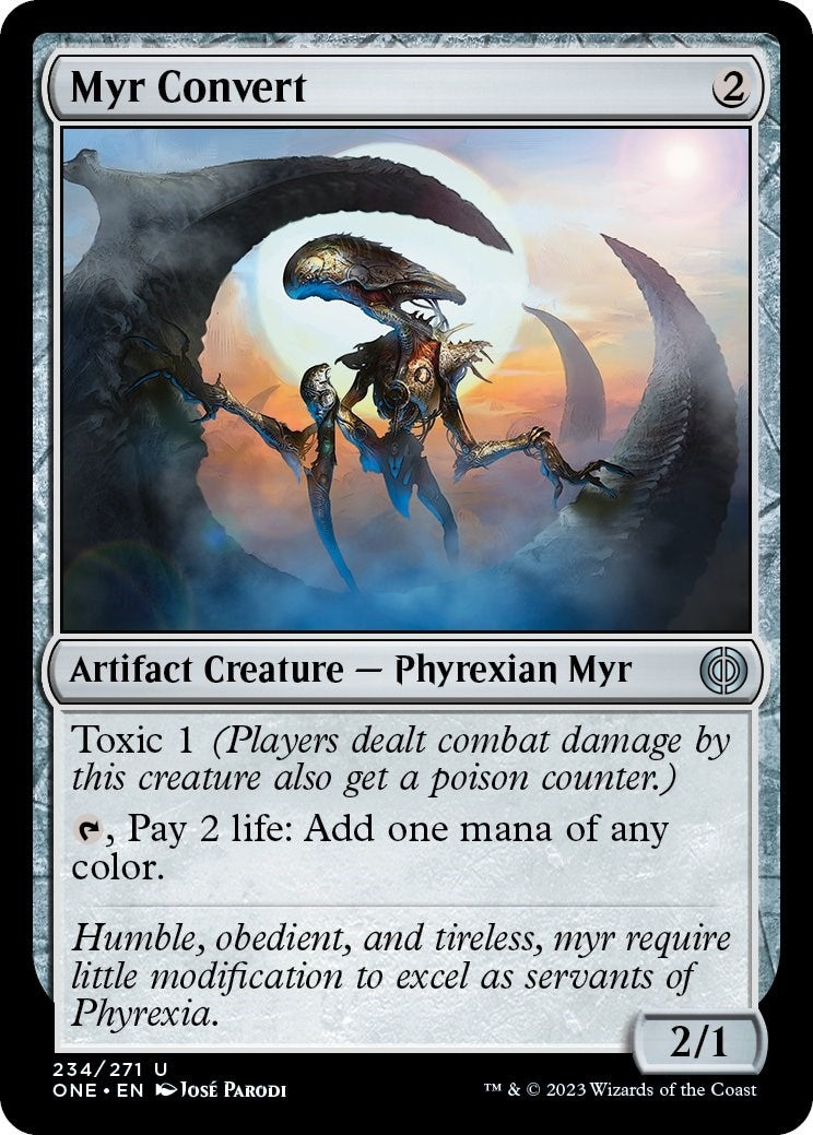 Image for Myr Convert (Phyrexia: All Will Be One) (234) - Magic: The Gathering