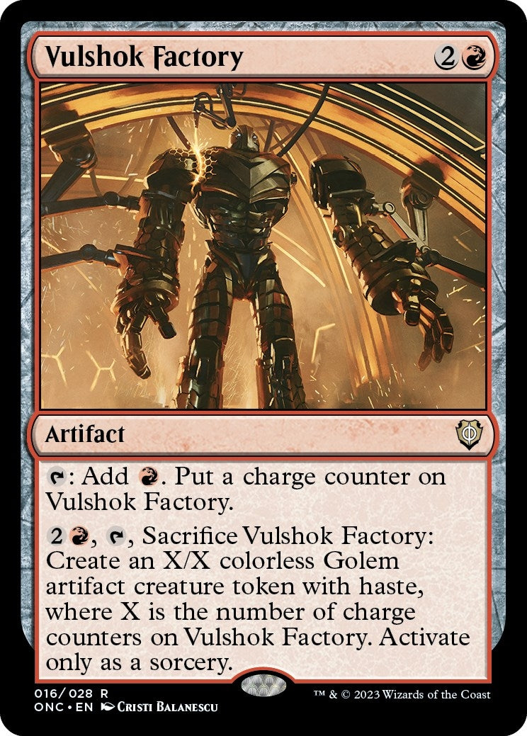 Image for Vulshok Factory (Commander: Phyrexia: All Will Be One) (16) - Magic: The Gathering