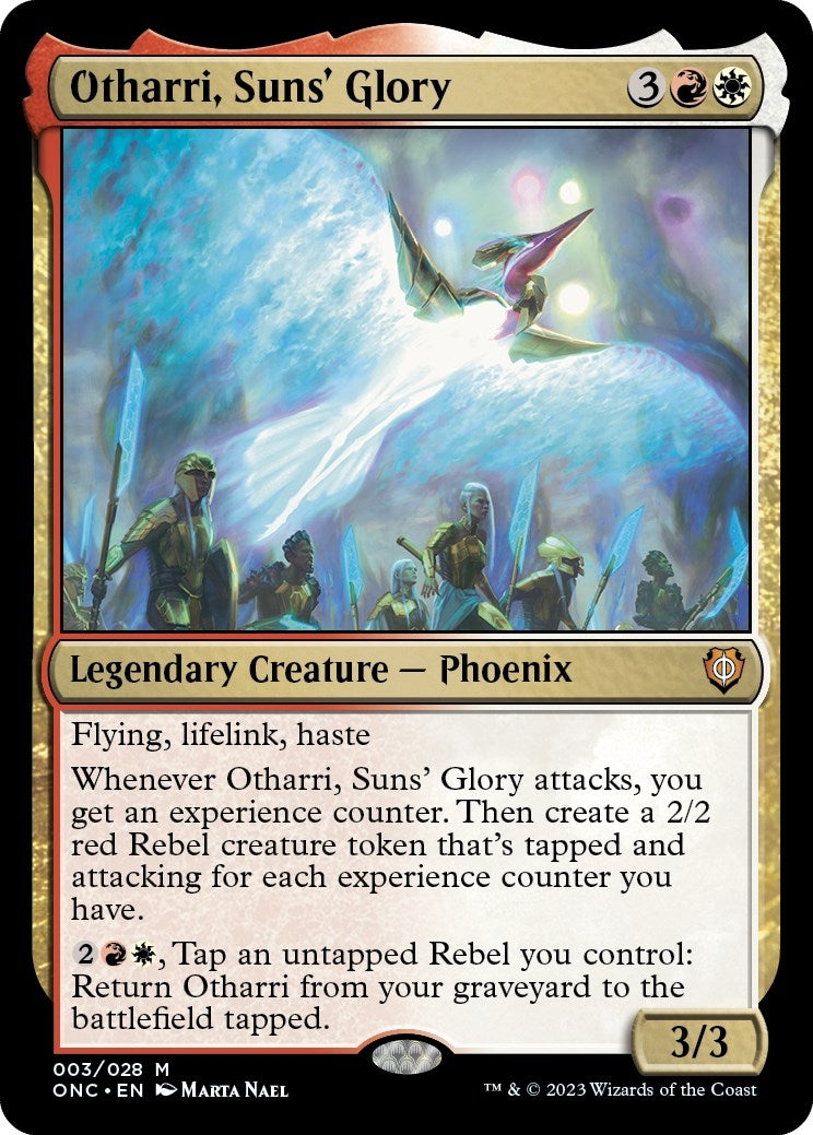 Image for Otharri, Suns' Glory (Commander: Phyrexia: All Will Be One) (3) - Magic: The Gathering