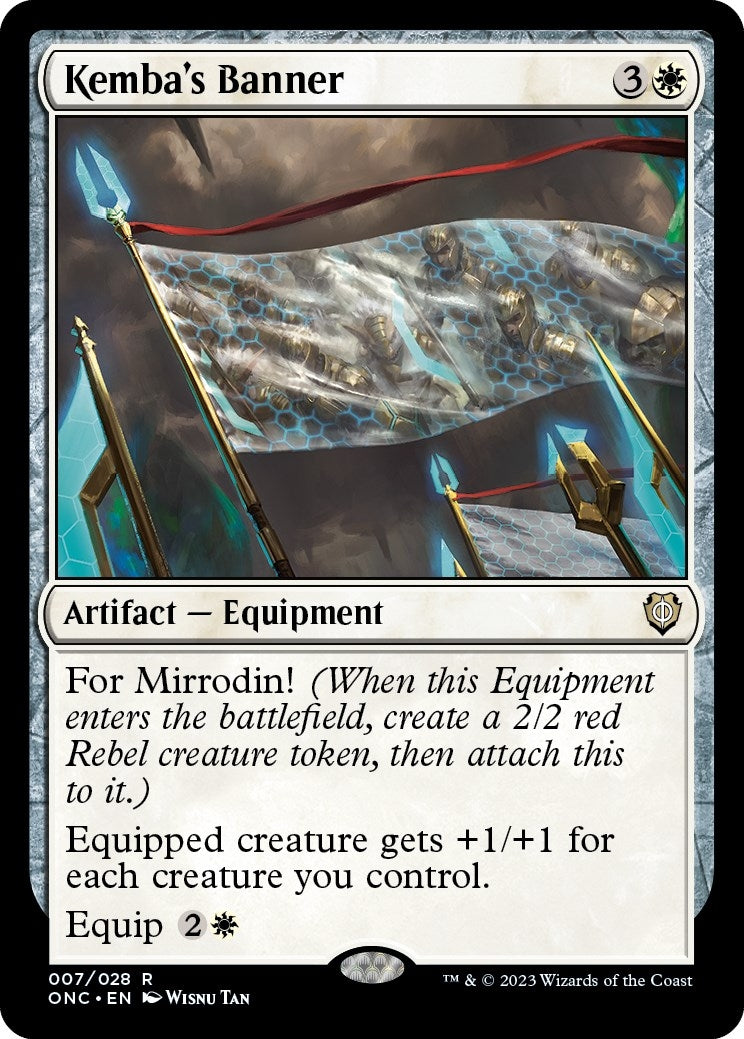 Image for Kemba's Banner (Commander: Phyrexia: All Will Be One) (7) - Magic: The Gathering