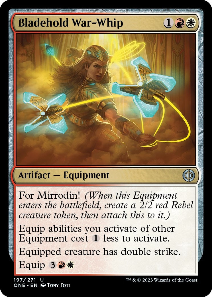 Image for Bladehold War-Whip (Phyrexia: All Will Be One) (197) - Magic: The Gathering