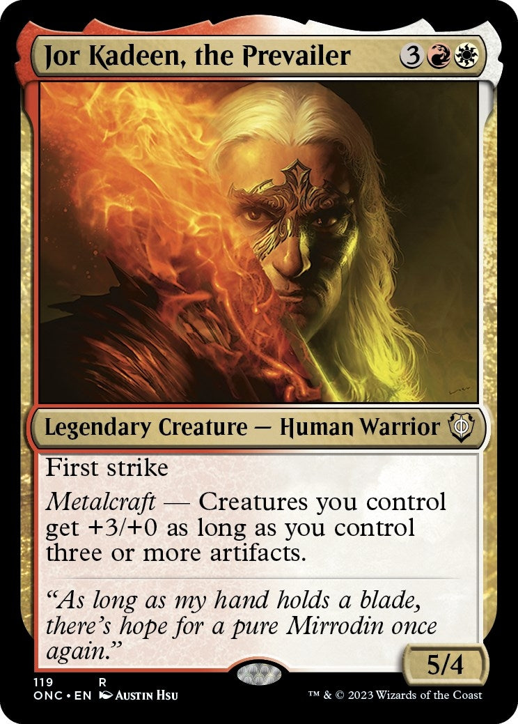 Image for Jor Kadeen, the Prevailer (Commander: Phyrexia: All Will Be One) (119) - Magic: The Gathering