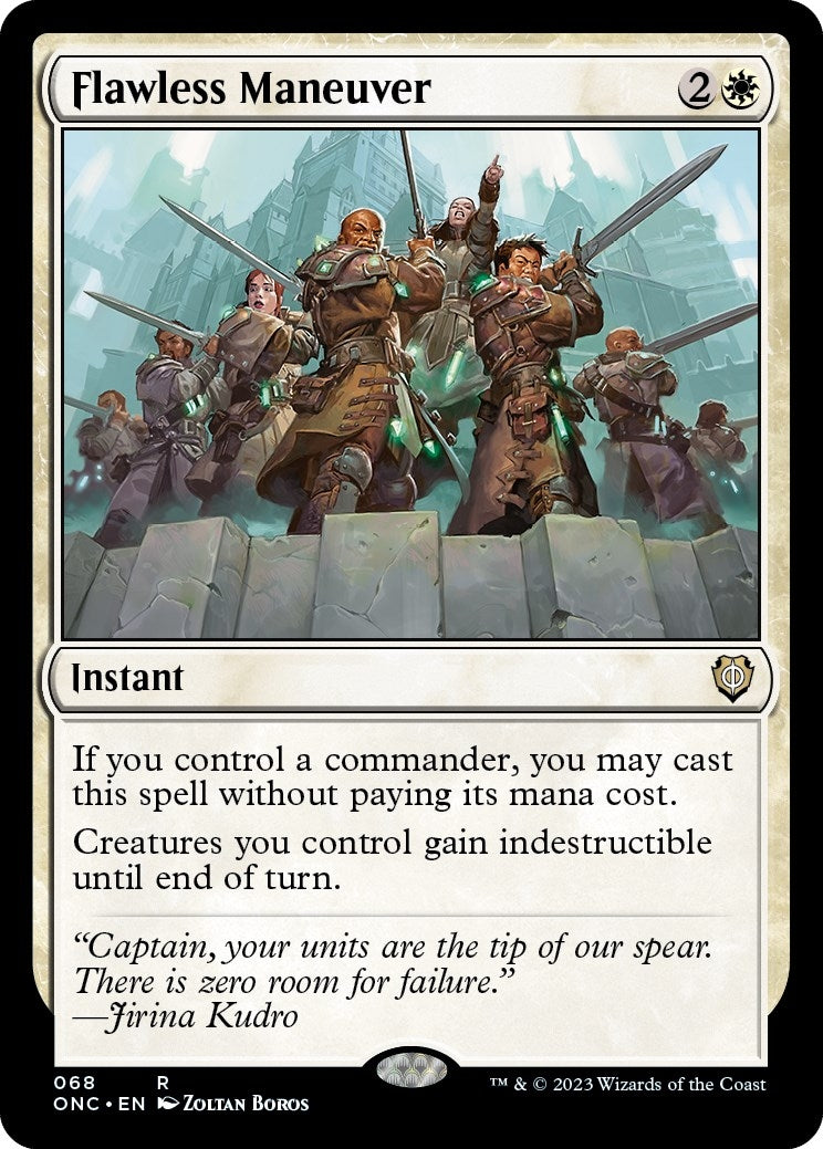 Image for Flawless Maneuver (Commander: Phyrexia: All Will Be One) (68) - Magic: The Gathering
