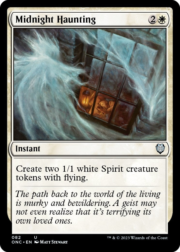 Image for Midnight Haunting (Commander: Phyrexia: All Will Be One) (82) - Magic: The Gathering